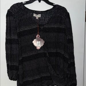 Knox Rose Black and White Blouse